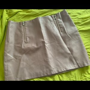 Forever 21 Plus Size Lavender Faux Leather Skirt